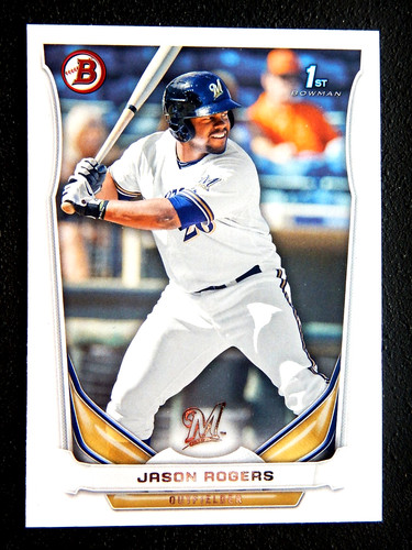 Carta baseball jason rogers - carta,