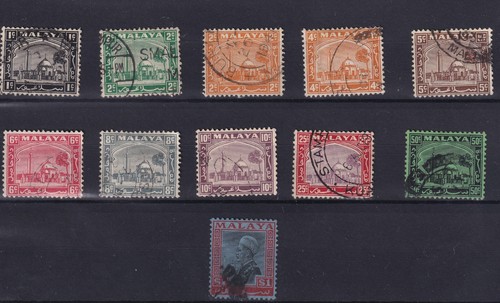 Malaya selangor 1935 set - 1935, $1