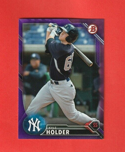 2016 bowman prospects purple - bowman, #