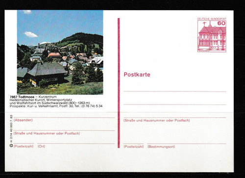 Cartolina illustrata todtmoos - illustrata,