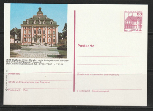 Cartolina illustrata bruchsal - illustrata,
