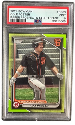 Cole foster 2024 - 2024, bowman